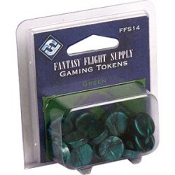   Token - Zöld színű társasjáték jelölő (Fantasy Flight supply gaming)