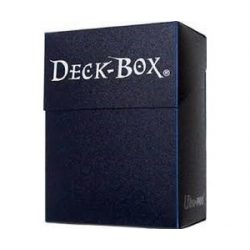 Deck Box - kártya tartó doboz - sötét kék (Ultra pro)