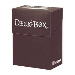 Deck Box - kártya tartó doboz - barna (Ultra pro)