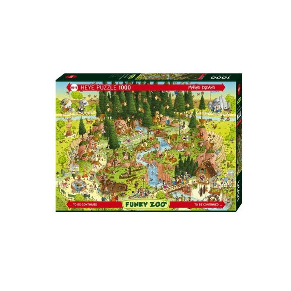HEYE Puzzle - Black Forest Habitat 1000 db