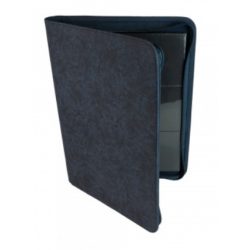   Card binder - kártya tartó mappa prémium cipzáras, kék (9 kártyás)