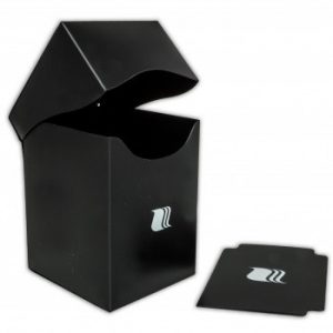 Blackfire Deck Holder Vertical - 80 cards - Black