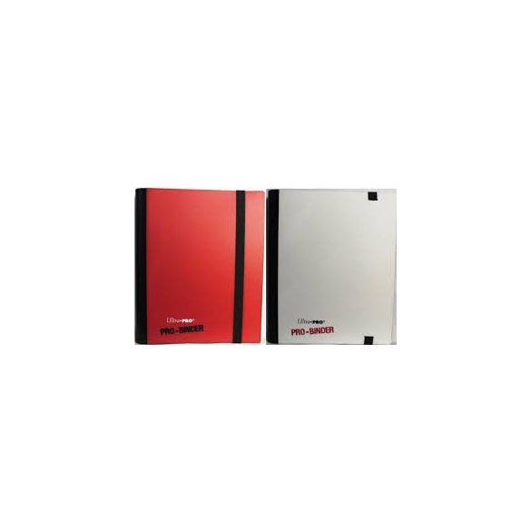 Card Binder - kártya tartó mappa - Piros/Fehér - A/5- (Ultra Pro)