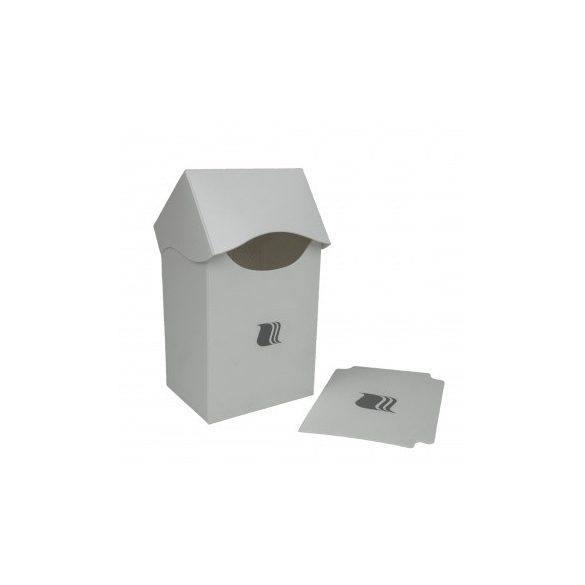 Deck Box - kártya tartó doboz - fehér (100 kártya)