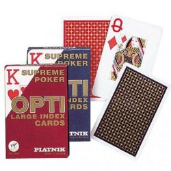 Kártya, francia kártya - 1x55 darabos (Piatnik - poker)